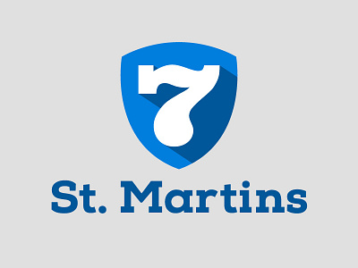 7 St. Martins 7 st. martins design logo seven