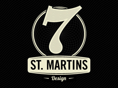 7 Saint Martins Design 7 st. martins design design illustrator logo