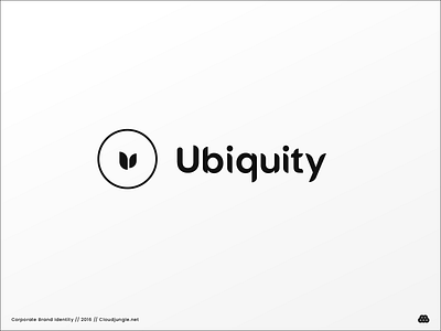 Ubiquity // Corporate Brand Identity adobe illustrator corporate brand identity logo