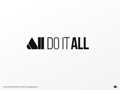 Do It All // Corporate Brand Identity adobe illustrator corporate brand identity logo