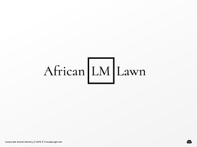 African LM Lawn // Corporate Brand Identity adobe illustrator corporate brand identity logo