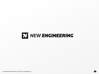 NEW Engineering // Corporate Brand Identity adobe illustrator corporate brand identity logo