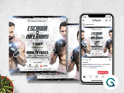 Boxing Flyer Template boxing boxing night champion champions championship fight fight flyer fight party fight poster fighters fitness kickboxing mma mma event mma fight mma flyer mma match