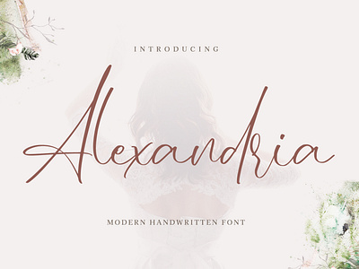 Alexandria - Handwritten Script