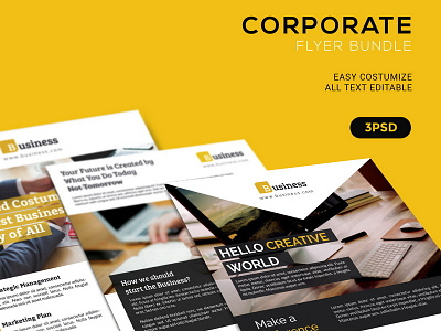 Corporate Flyer Bundle business business flyer consulting flyer corporate corporate flyer corporate flyer bundle financial flyer flyer bundle flyer template marketing marketing flyer multipurpose flyer