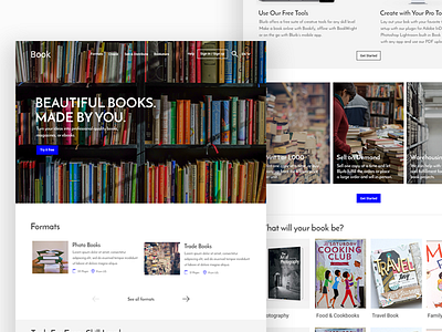 Book Landing Page