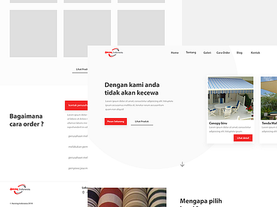 Awning Indonesia - Landing Page