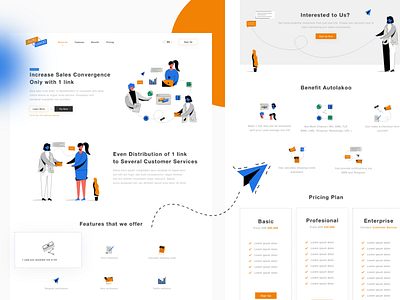 Auto Lakoo Landing page