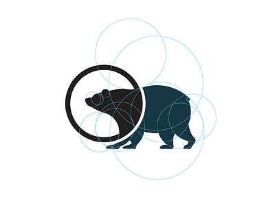 Grizzly brand design illustration logo