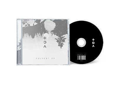 toa // solvent ep album art branding design layout logo texture type typography