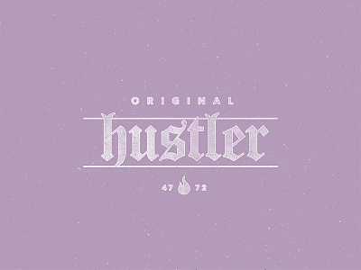 shirt design :: original hustler