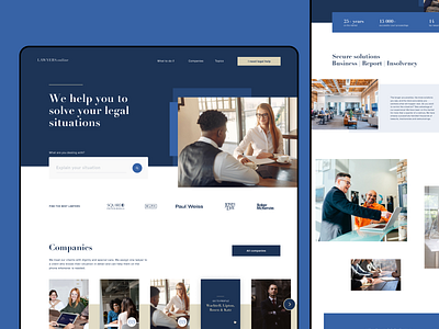 Law companies website