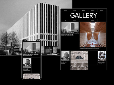Socialist Modernism architecture communism grid homepage layout mobile socialist modernism tablet ui web web design website