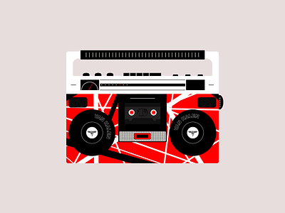 Van Halen Cassette Player