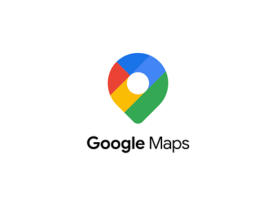 Google Maps - Logo Redesign app branding design flat icon logo minimal redesign vector web