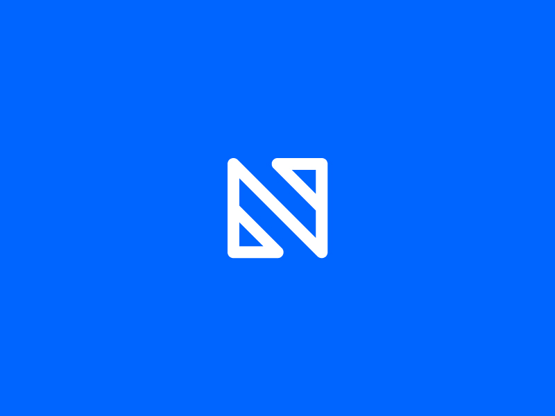 blue pinterest logo