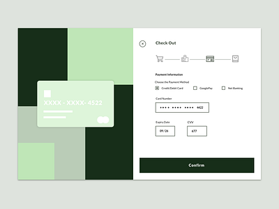 Daily UI Challenge 002 - Credit card check out page