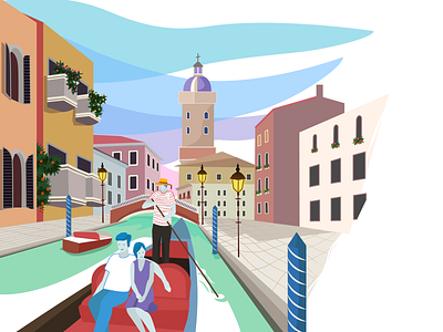 Venice illustration