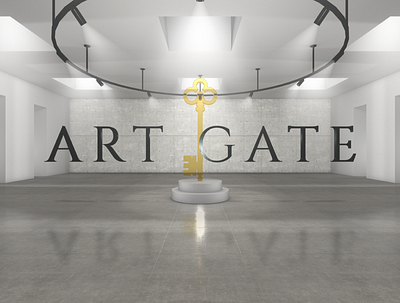 Art Gate VR - Oculus Store 3d art 3d artist art cinema4d logo oculus virtual reality