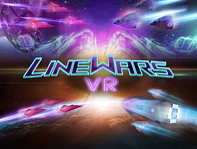 LineWars VR - Oculus Store Assets game design games games logo virtual reality