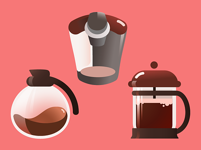 mmmmm coffee caffeine coffee coffee machine coffee pot french press illustration keurig morning mornings