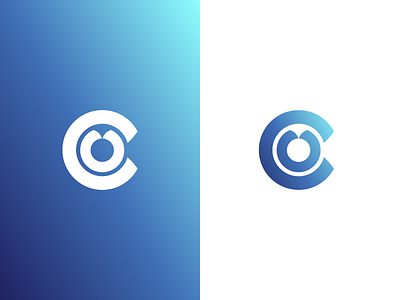 Visionary Caprice logo concept adobe brand branding design eye idenity illustrator image logo minimal monogram publicity vc