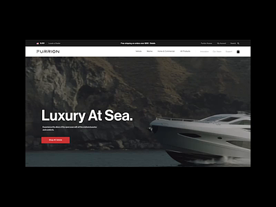 Furrion.com design digital ecommerce luxury outdoor strategy tech