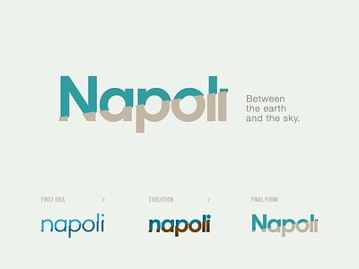 Logo Napoli - Between the earth and the sky