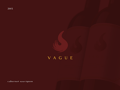 Wine bottle labels - Vague