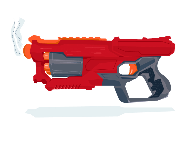 Nerf 01 by Jared Tohlen on Dribbble