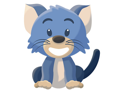 Carlos The Cat animal animation cartoon cute flat design funny