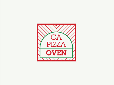 Pizza Oven Logo brand branding identity logo pizza vector