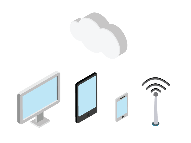 Technology Isometric Icons isometric icons isometric illustration technology
