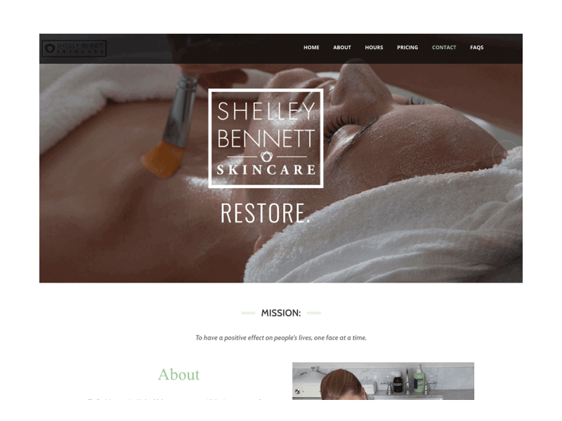 Skincare Website