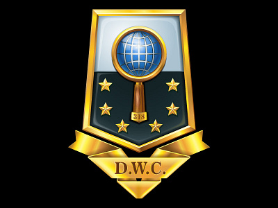 Detectives World Club arms club detectives logo world