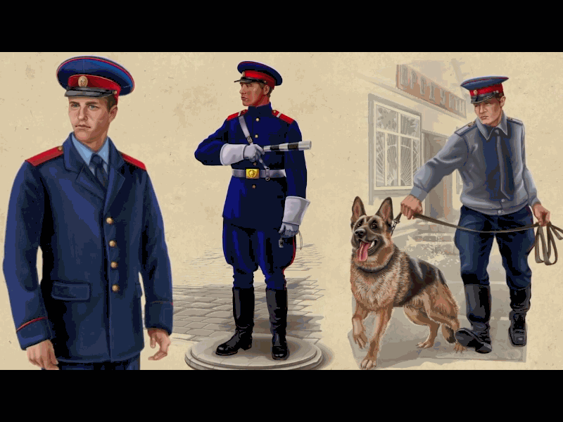 History of the uniform of the Russian police avto freelance history illustration police russian uniform ussr