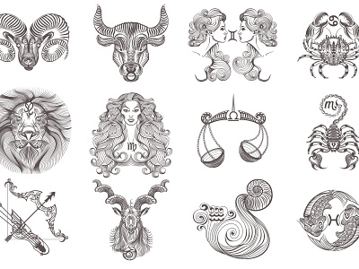 12 signs of the zodiac tattoos. scorpion