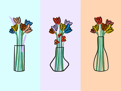 Bouquets illustration