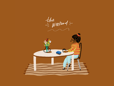 the wknd chandoodles doodle illustration weekend