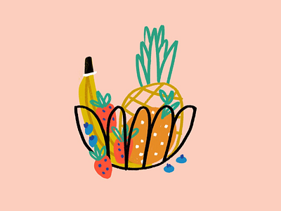 Fruits chandoodles design doodle fruits illustration illustrator procreate villagenutritionco
