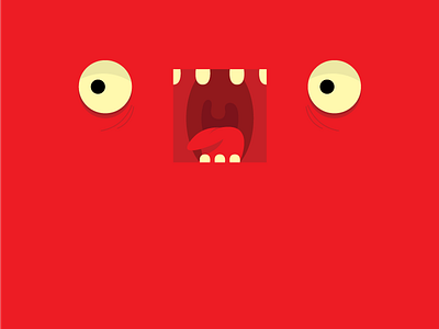 Ñordo box illustration monster red