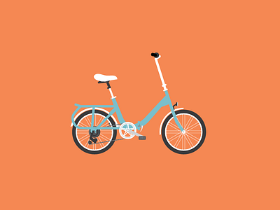 Chiky Bike bicycle bike illustration illustrator vector illustration