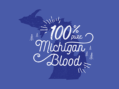 MI Blood T-Shirt Graphic