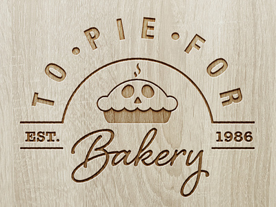 TO PIE FOR BAKERY / LOGO DESIGN branding logo logo design concept photoshop