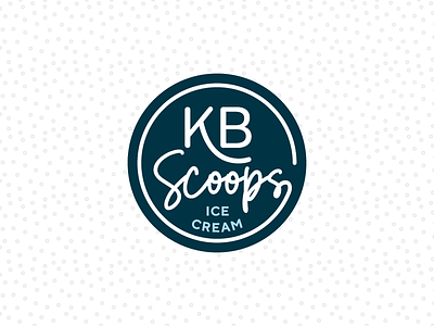 KB Scoops ice cream logo