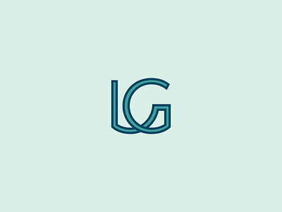 LiGature dance ligature logo monogram unused work in progress