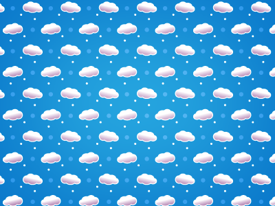 Vector Clound Pattern blue clound dots light pattern seamless sky vector white