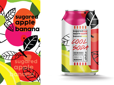 Cool soda | Sugared apple banana