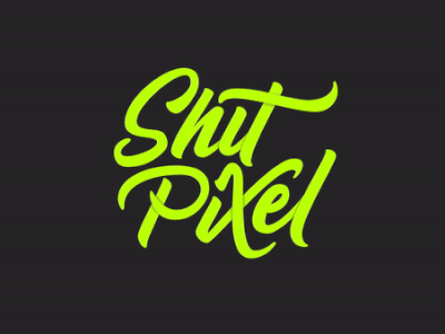 Shit Pixel Script after effects animation calligraphy handwritten logo motion graphics type typography