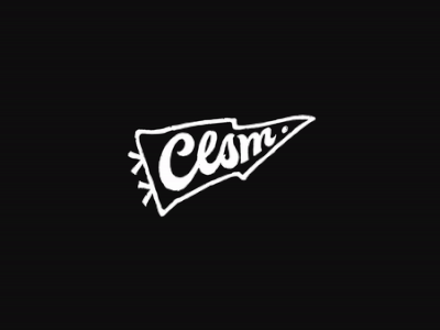 Clsm Logo Loop animation clothing logo logo animation loop motion design motion graphics typography